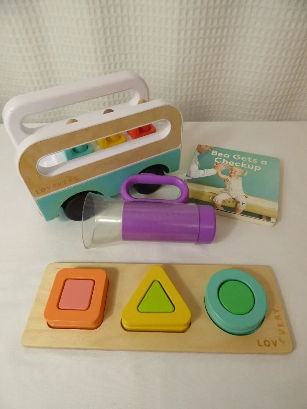 Lovevery Toys from The Realist Play Kit, Months 19-21+